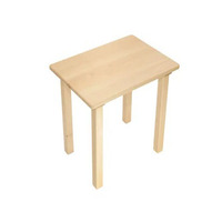Bureau de travail minimaliste en MDF et bois massif, petit bureau debout, style moderne du milieu du siècle, fait main, hauteur réglable
