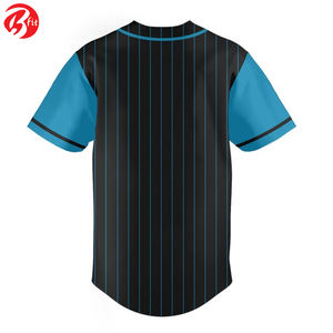 Camisetas de béisbol de secado rápido de alta calidad con logotipo personalizado, camisetas de poliéster transpirable para béisbol y sóftbol de talla grande disponible - Product Image 4