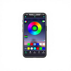 Éclairage d'ambiance Symphony, haute qualité, 64 couleurs, LED 12V 3-5W, bande de projecteur universelle pour voiture, lumière d'ambiance - Product Image 2