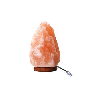 Nouvelle arrivée prix bon marché lampe Usb au sel de cristal de l'Himalaya pour la décoration de la chambre lampe Usb au sel de l'Himalaya naturel fabriqué à la main - Product Image 1