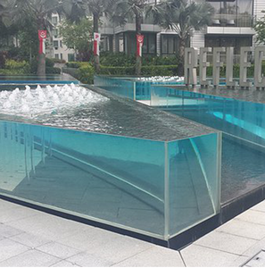 Mur de piscine en acrylique PG, PMMA coulé 80-200mm pour hôtel, <span class=keywords><strong>parc</strong></span> aquatique - Développeur commercial de centres de villégiature GCC SEA - Product Image 2