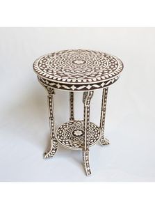 MEUBLES EN INCRÉATION D'OS Design moderne Armoire en os véritable avec 7 tiroirs pour salon cabine en incrustation d'os RÉALITÉ FAIT À LA MAIN - Product Image 4