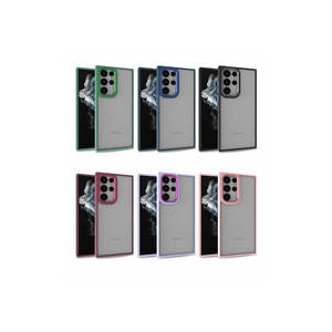 Coque de téléphone en silicone bleu Netzy pour Galaxy S22 Ultra compatible 13 Pro Max, étui antichoc Flora avec logo personnalisable - Product Image 3