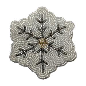 Handmade Small Beaded Coaster Set Tea <b>Coffee</b> Beer Table Decor mats & <b>Pads</b> Wedding Ideal - Product Image 1