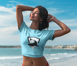 <b>Women's</b> Breathable Bamboo Fabric Crop <b>Top</b> Short Jersey T-Shirt Hoodie Comfortable <b>Tank</b> <b>Tops</b> - Product Image 4