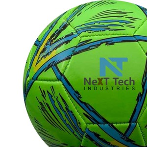 Balón de entrenamiento de fútbol Material de PU para fines de entrenamiento con diseño personalizado y logotipo personalizado de Next Tech Industries - Product Image 4