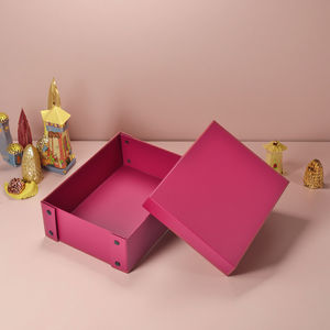 Custom Portable Folding Storage Box False Eyelashes <b>Socks</b> Clothing & Shoe packaging Rigid Paper Packaging Boxes - Product Image 1