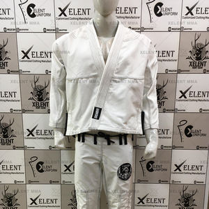 Venta al por mayor 100% algodón brasileño venume Jiu Jitsu Gi para adultos Unisex Jiu jitsu Bjj Kimonos con diseño personalizado y logotipo frontal - Product Image 1