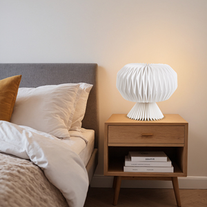 Bán buôn handmade Giấy <span class=keywords><strong>origami</strong></span> nấm Bảng Đèn bóng râm trang trí giấy trắng <span class=keywords><strong>Origami</strong></span> Bảng Đèn giấy mặt dây đèn bóng râm - Product Image 1