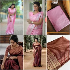 Nouveau à la mode doux soie Saree Blouse pièce économique Bollywood Style fête porter pour les femmes pour l'hiver été en gros Surat - Product Image 6