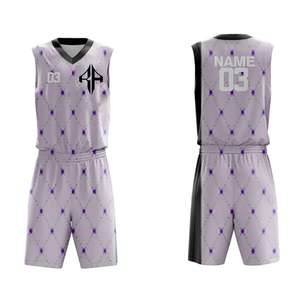 ATLANTIC Logotipo personalizado Nuevos conjuntos de baloncesto para hombres Sublimación Alta calidad 100% Poliéster Precios baratos para hombres - Product Image 6