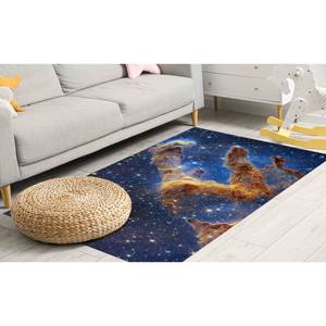 Night Landscape Printed Rug, Gift For Him Rug, Space Rugs,Nonwoven Soft Rug - Product Image 4
