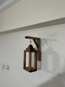 Candelabro de Madera de Seis Columnas, Adecuado para Decoración del Hogar, Centro de Mesa e Iluminación Festiva, Hecho a Mano en India - Product Image 4