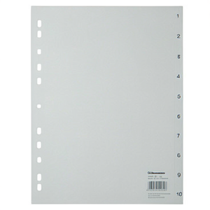 Soennecken DIN A4 1-10 Polypropylene Grey Desktop & <b>Drawer</b> Organizer - Product Image 2
