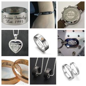 Automatic Portable Laser Marking Machine Long Service Life Colour Laser Marking Machine for Jewelry Metal Leather <b>Plastic</b> - Product Image 5