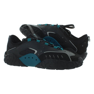 Adidas รองเท้าผ้าใบกีฬาผู้ชาย Atric23สีดำ/ คาร์บอน/เป็ดหนังแท้ซับและตาข่าย/พื้นรองเท้า TPU สไตล์สปอร์ตฤดูร้อน - Product Image 4