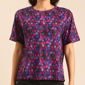 T-shirts décontractés pour femmes en coton 100% personnalisables, respirants et écologiques en tissu polaire – Vente chaude - Product Image 1