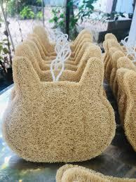 Venta al por mayor Loofah Cat Chew Toy Natural, Limpieza de dientes, Hecho en Vietnam - Product Image 6