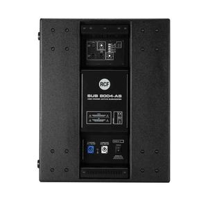 Subwoofer Activo Original de Alta Calidad RCF SUB-8004AS Pro Series de 2500W y 18 Pulgadas, Color Negro - Product Image 2