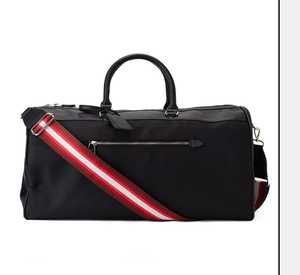 Sac de voyage élégant pour homme - Marque SEH NIKAO SPORTS - Couleurs et tailles personnalisées - Grande capacité - Sac à bandoulière en nylon, polyester et cuir - Product Image 3