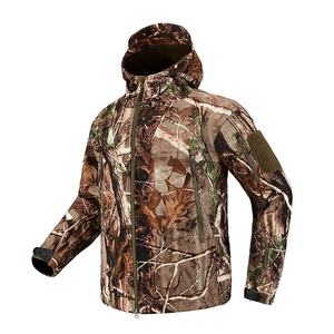 Veste de chasse d'hiver unisexe, design classique par sublimation, coupe-vent, imperméable, séchage rapide, softshell, isolée thermiquement - Product Image 5