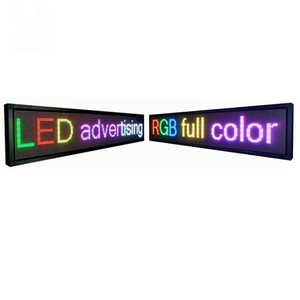 P2.5กลางแจ้งแถบสีเต็มรูปแบบนำหน้าจอโฆษณาแสดงเลื่อนหน้าจอ LED คำบรรยายบิลบอร์ด - Product Image 1