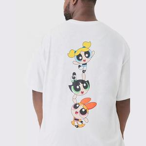 Camiseta Blanca Premium Unisex de 220 g/m², Nueva Camiseta de Alta Calidad con Cuello Polo, Talla Grande para Hombre, Lisa para Imprimir Diseños - Product Image 3