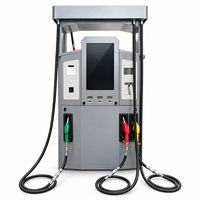 Dispenser Bahan Bakar Digital 27 Inci dengan 6 Nozzle, Pembayaran QR, dan Pemutaran Iklan untuk SPBU