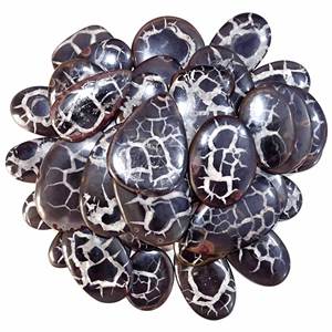 Cabochons en quartz septarien naturel en gros, pierres précieuses en vrac de haute qualité, tailles personnalisables pour la fabrication de bijoux - Product Image 4