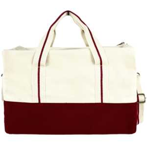 Bolsa de Viaje Casual Plegable de Lona y Cuero para Gimnasio, Yoga, Deportes al Aire Libre, Bádminton y Moda - Product Image 4