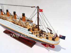 Gia Nhien Fabricant Conception personnalisée quantité minimale de commande bas RMS Titanic MODÈLE DE BATEAU EN BOIS-MODÈLE DE BATEAU EN BOIS DE HAUTE QUALITÉ Fait à la main - Product Image 6