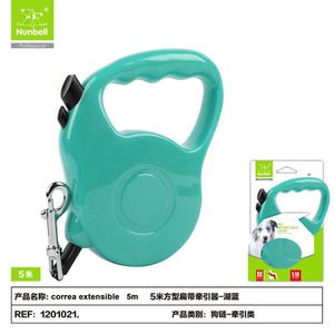 Retractable Flat Nylon Tape <b>Dog</b> <b>Leash</b> Premium Pet <b>Leashes</b> - Product Image 1