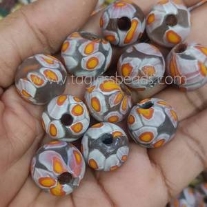 ลูกปัดแก้วมูราโน่มิลฟิโอริแฮนด์เมดที่สวยที่สุดสำหรับทำเครื่องประดับแก้วคริสตัลแลมป์เวิร์คเครื่องประดับ - Product Image 3