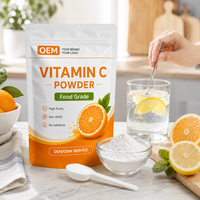 Poudre de Vitamine C de Qualité Alimentaire Supérieure 100% Pure Acide Ascorbique Matière Première en Vrac Vente en Gros pour Compléments Alimentaires