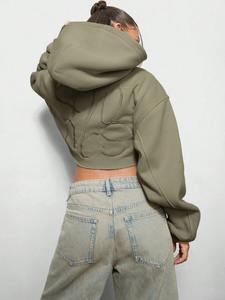 เสื้อฮู้ดดี้โอเวอร์ไซส์แบบยูนิเซ็กซ์ แฟชั่นสตรีท ชุดออกกำลังกาย เสื้อสเวตเชิ้ตลำลอง ผู้ชาย ผู้หญิง ทรงหลวม - Product Image 4