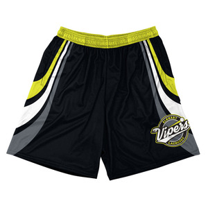 Pantalones cortos reversibles de Lacrosse profesionales transpirables con impresión de nombre y número estilo más nuevo para jugadores - Product Image 1