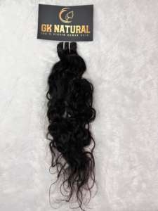 100% Real Human Hair Bundles Kinky Curly Remy Indian Hair No <b>Tangles</b> No Shedding Natural Black for Girls and women's - Product Image 3