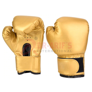 Guantes de boxeo de ajuste profesional de marca personalizada, empuñaduras de mano de estilo con logotipo de nombre de cuero real de PU de giro rápido para MMA - Product Image 1