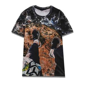 Camiseta de Hombre Personalizada con Diseño en Blanco, Logotipo Frontal con Impresión Digital, Cuello Redondo, Corte Regular, Transpirable y de Secado Rápido - Product Image 2