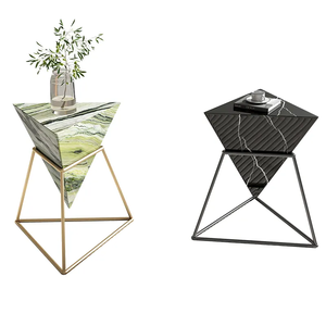 Maceta decorativa de Metal de diseño moderno con soporte de Color azul claro para sala de estar, Hotel, hogar, jardín, decoración - Product Image 2