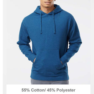 Jersey de algodón al por mayor a granel con logotipo personalizado, ropa de calle, sudaderas con capucha de gran tamaño, sudaderas con capucha para hombre - Product Image 5