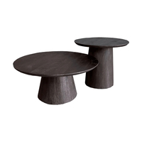 Table basse pliable hexagonale moderne en bois massif, couleur personnalisée, écologique, faite à la main, durable, mobilier de luxe pour la maison