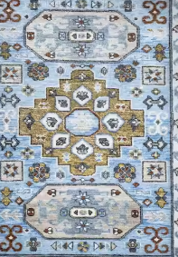 Alfombras de lana fina hechas a mano hechas en India, suaves, personalizables, 5x8, 12x14 tamaños para el hogar, oficina, hoteles, patrón abstracto de colores vibrantes - Product Image 4