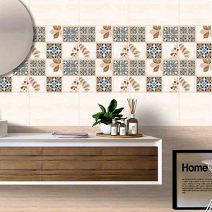 El mejor precio y calidad, azulejos blancos mate de 300*450mm, azulejos de pared de cerámica iridiscente para baño, 8mm de espesor - Product Image 1