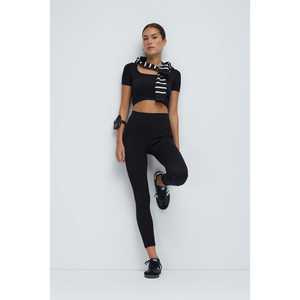 Leggings décontractés pour femmes, tie-dye, 100% coton, élasthanne, nylon, sans couture, doux, pour le fitness, la salle de sport, les vêtements de sport, taille XL disponible - Product Image 4