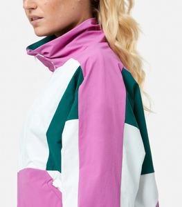 Chaqueta Cortavientos para Mujer, Diseño Color Block Personalizado, Invierno, Resistente al Viento, Fabricación en Fábrica, Venta al Por Mayor - Product Image 4