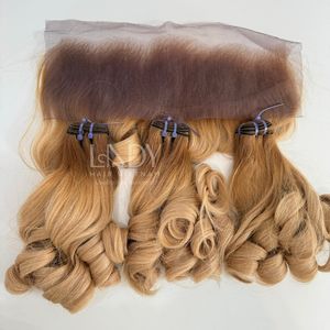 ช่อผมมนุษย์100% เวียดนาม & การปิดสีลูกไม้โปร่งใส - Product Image 4