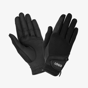 Gants de course de chevaux avec logo personnalisé pour adultes en cuir respirant portable pour les sports d'hiver et d'extérieur d'équitation - Product Image 5
