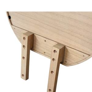 Miroir de coiffeuse rectangulaire moderne à cadre en bois grand miroir de courtoisie pour chambre à coucher pour le maquillage et la décoration intérieure - Product Image 2