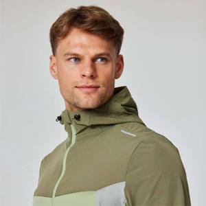 Custom New Arrival Men Winter Fashion Zipper Stand Collar Nylon Fishtail Waterproof Rain Coat OEM Service - Product Image 4